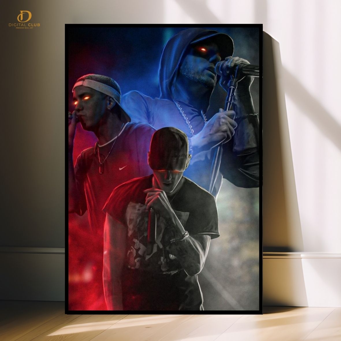 Eminem Graphic 8- Music Artist- Premium Wall Art