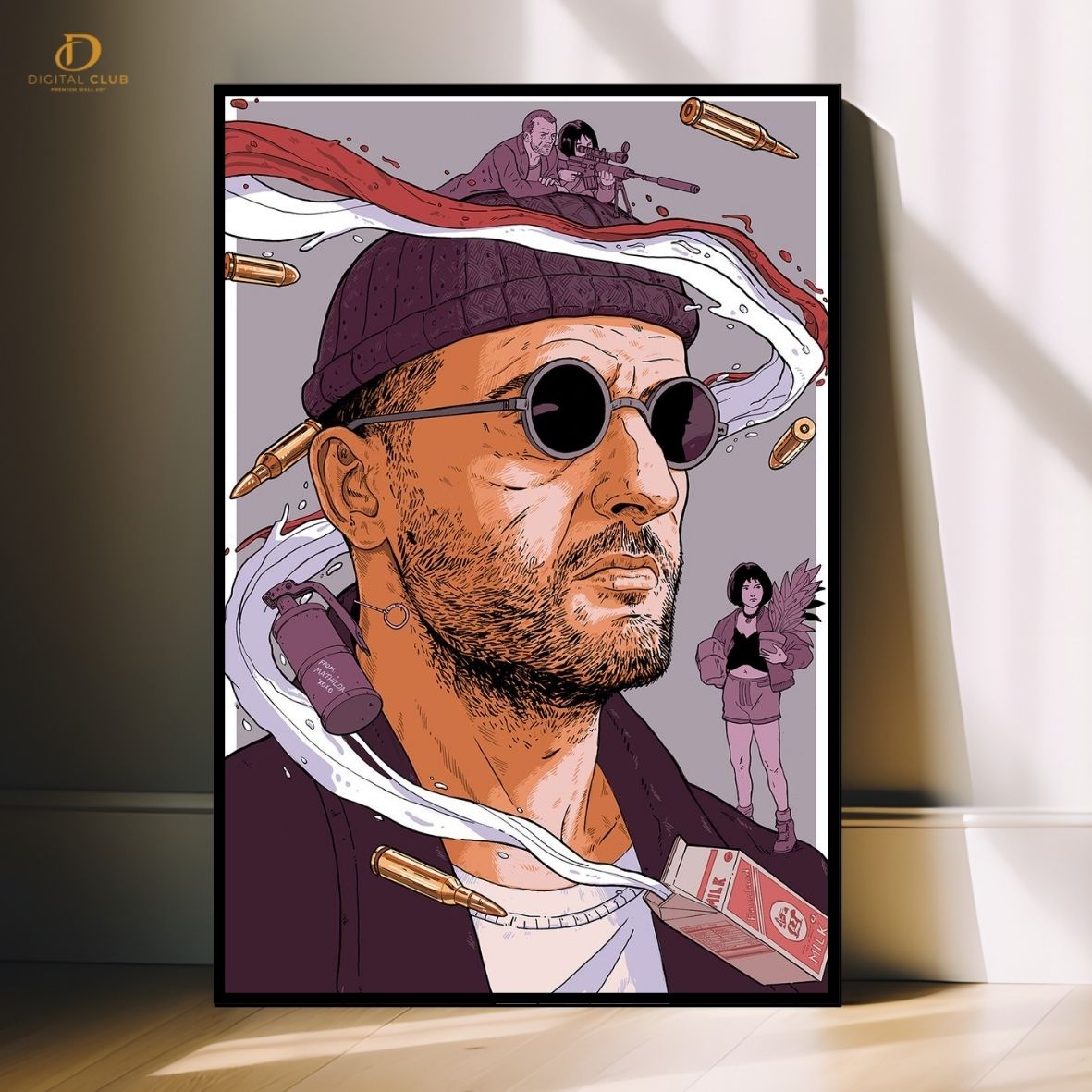 Fight Club -Movie Art - Premium Wall Art