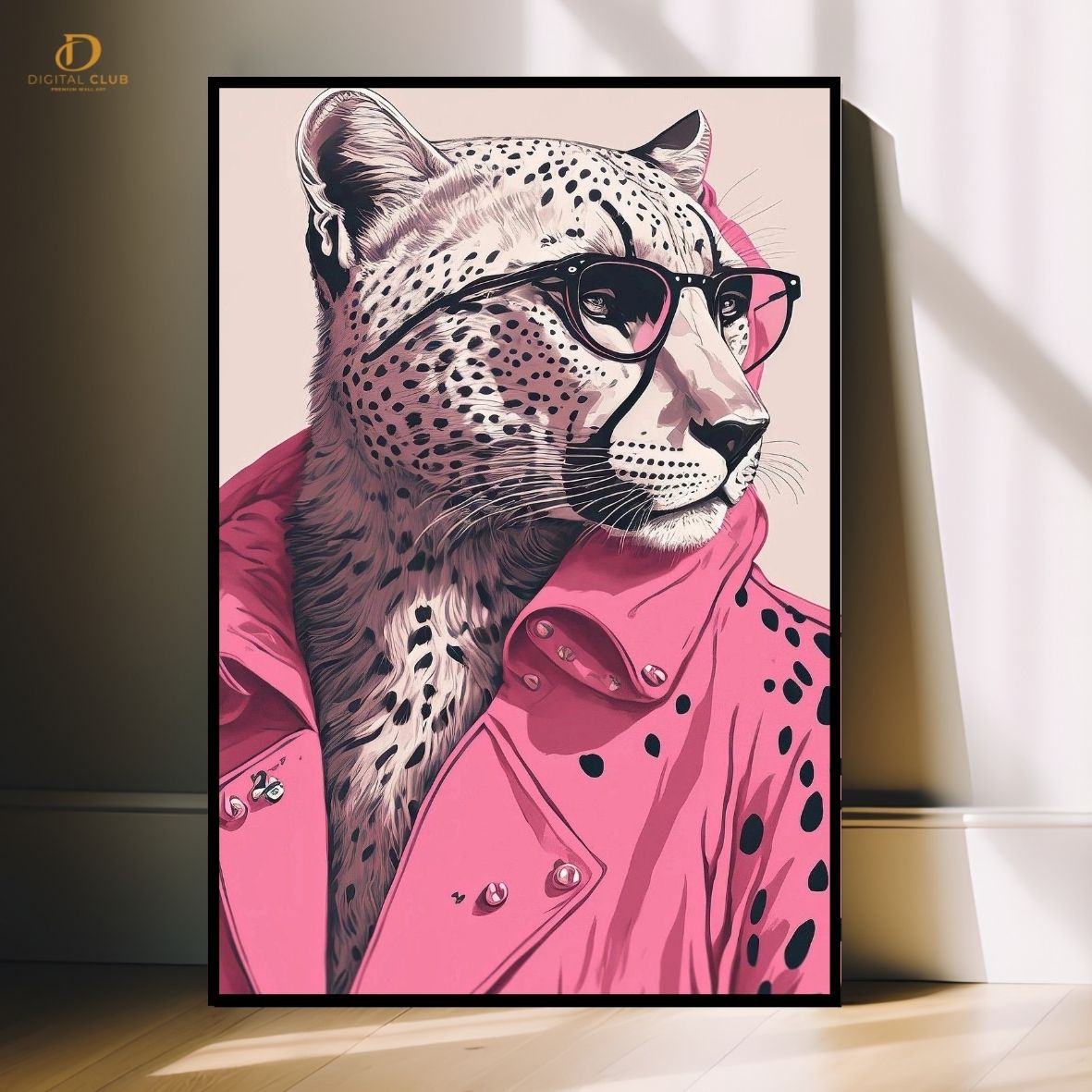 Leopards AI- Trendy- Premium Wall Art