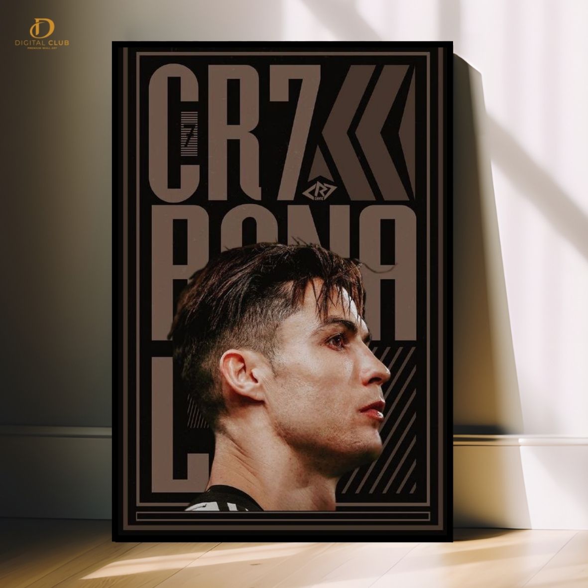 Cr7 Ronaldo- Football- Premium Wall Art - Art Digital Club