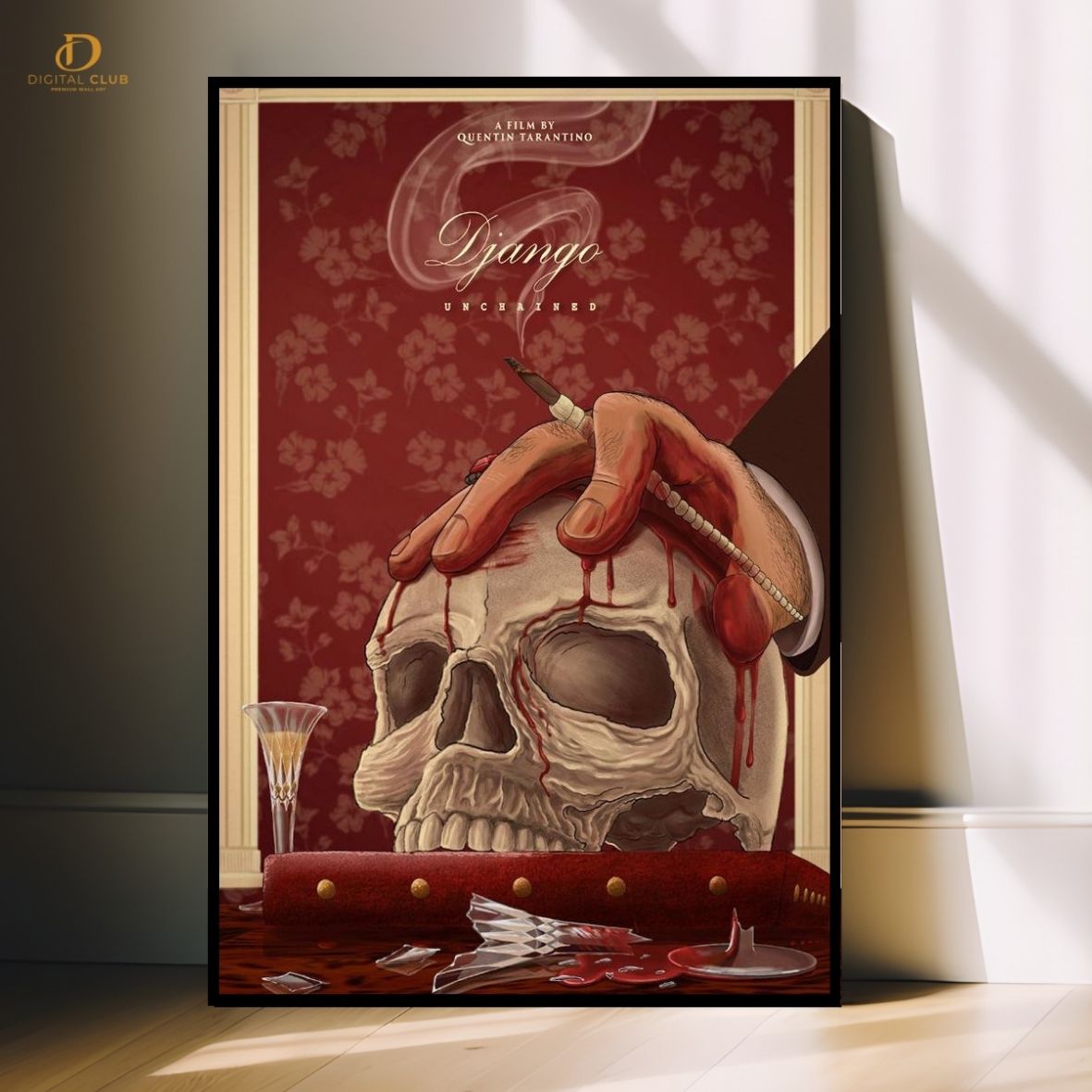 Django Unchained-Movies- Premium Wall Art - Art Digital Club