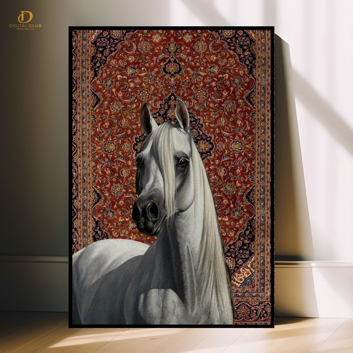 Horse Artwork 19- Animal-Premium Wall Art