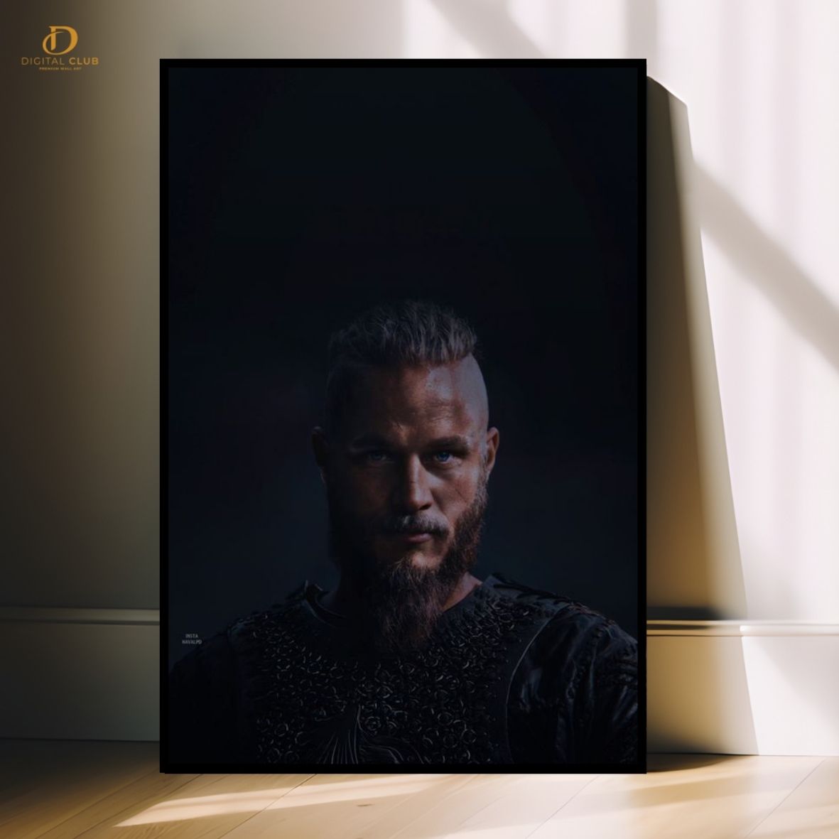 Ragnar Vikings 10 - Movie - Premium Wall Art