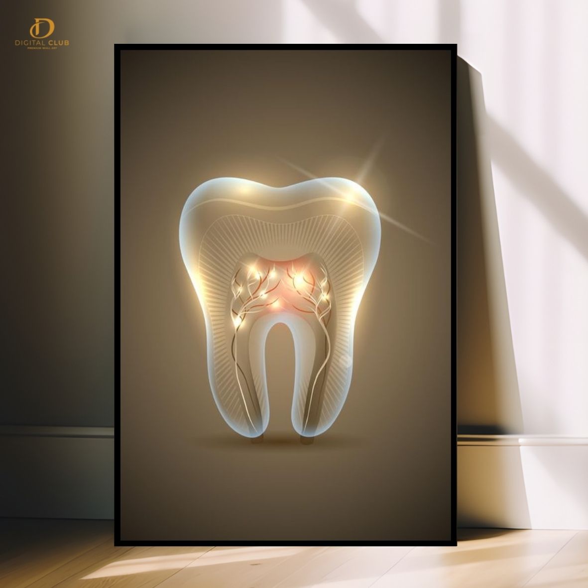 Doctor Dental Teeth -Office- Premium Wall Art