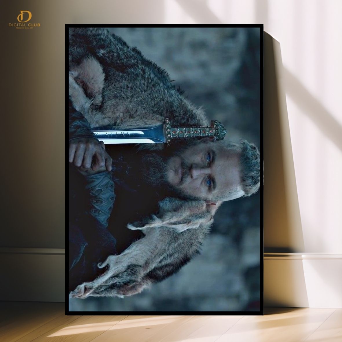 Goat Ragnar Vikings 2 - Movie - Premium Wall Art