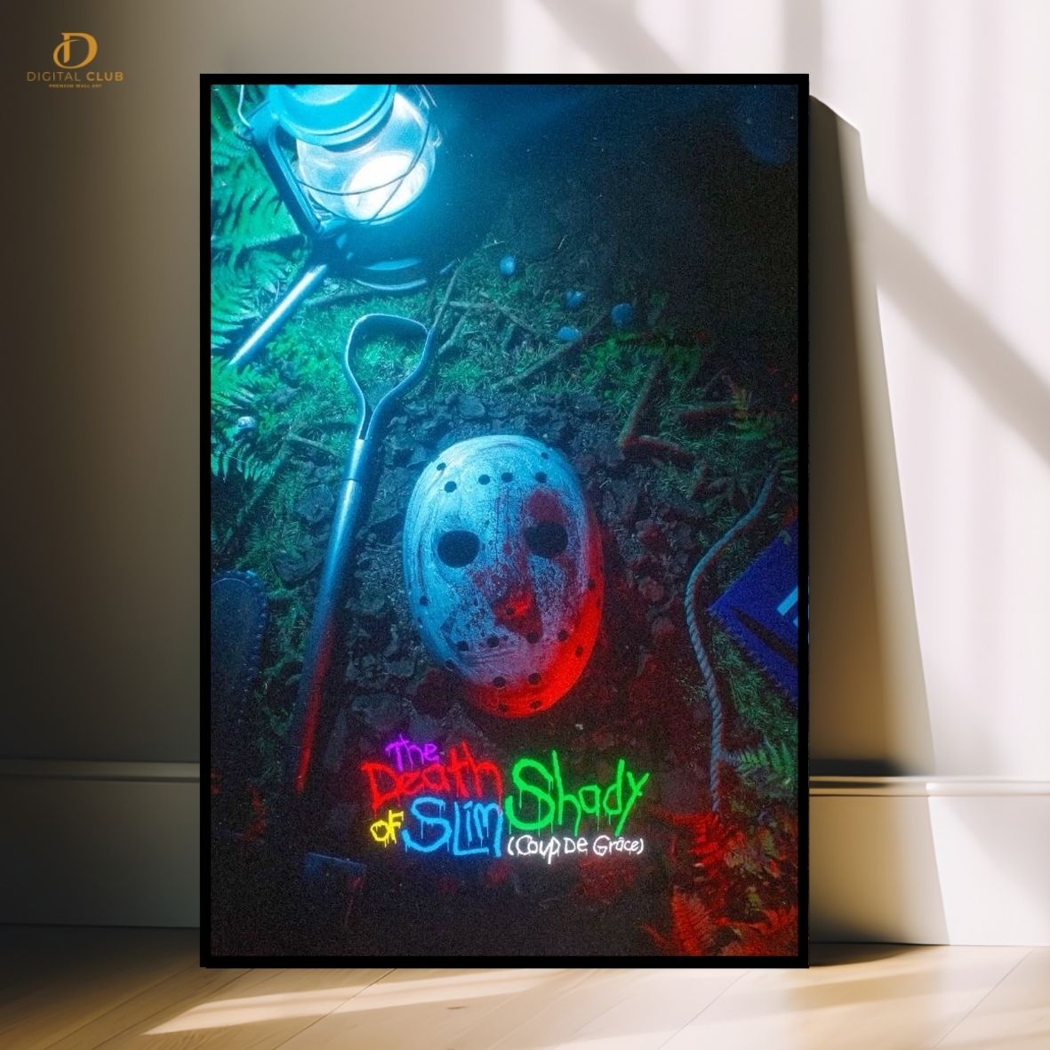 Eminem "The Death of Slim Shady" - Music Artist- Premium Wall Art