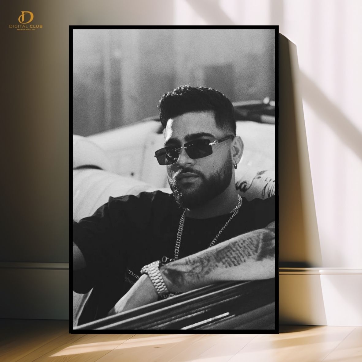 Karan Aujla- Music- Premium Wall Art - Art Digital Club
