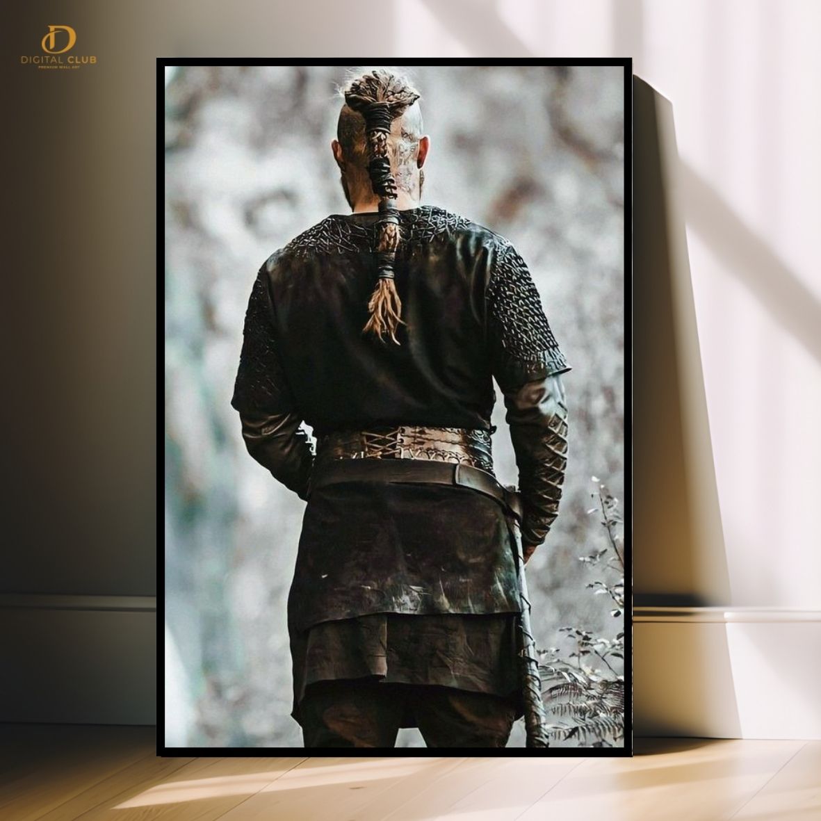 Ragnar Vikings 4- Movie - Premium Wall Art