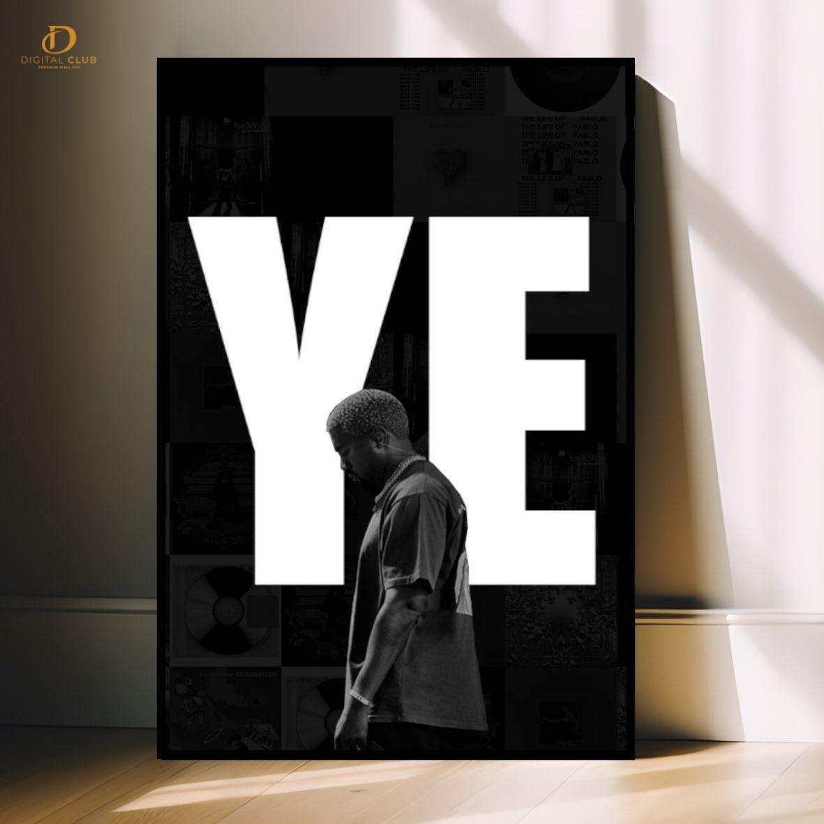 Kanye West - Music Artist - Premium Wall Art