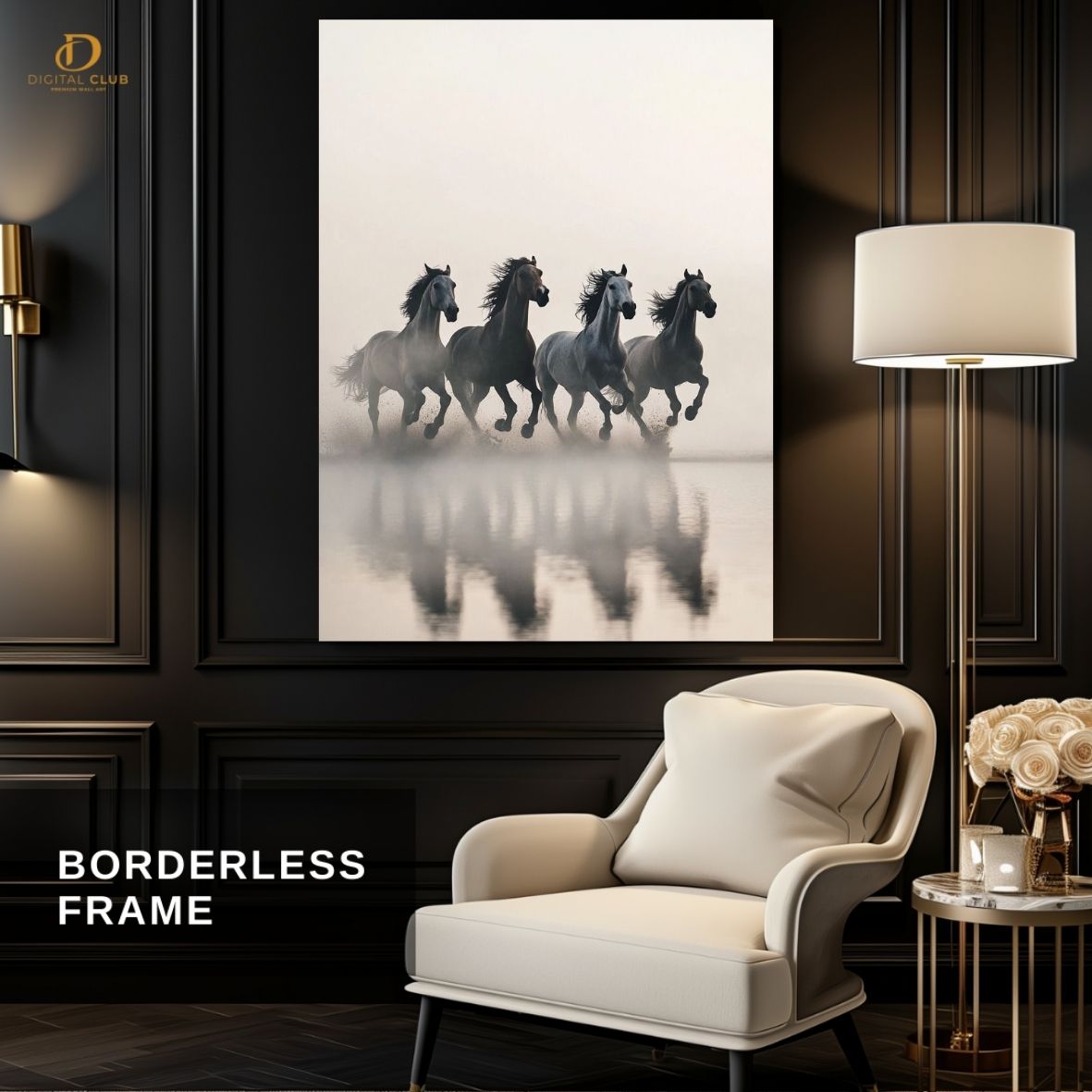 Horse Artwork 13- Animal-Premium Wall Art
