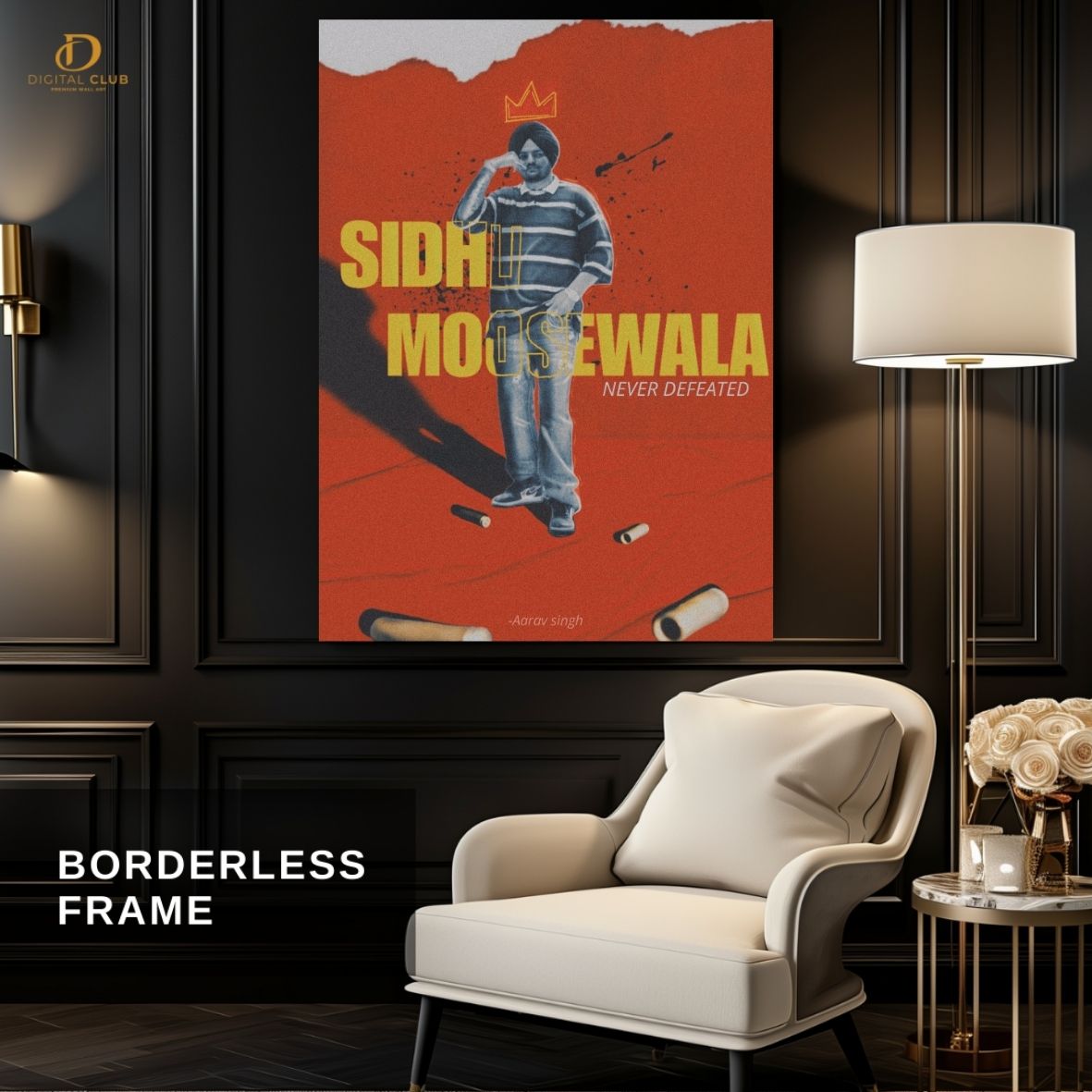 Sidhu Moosewala - Music - Premium Wall Art