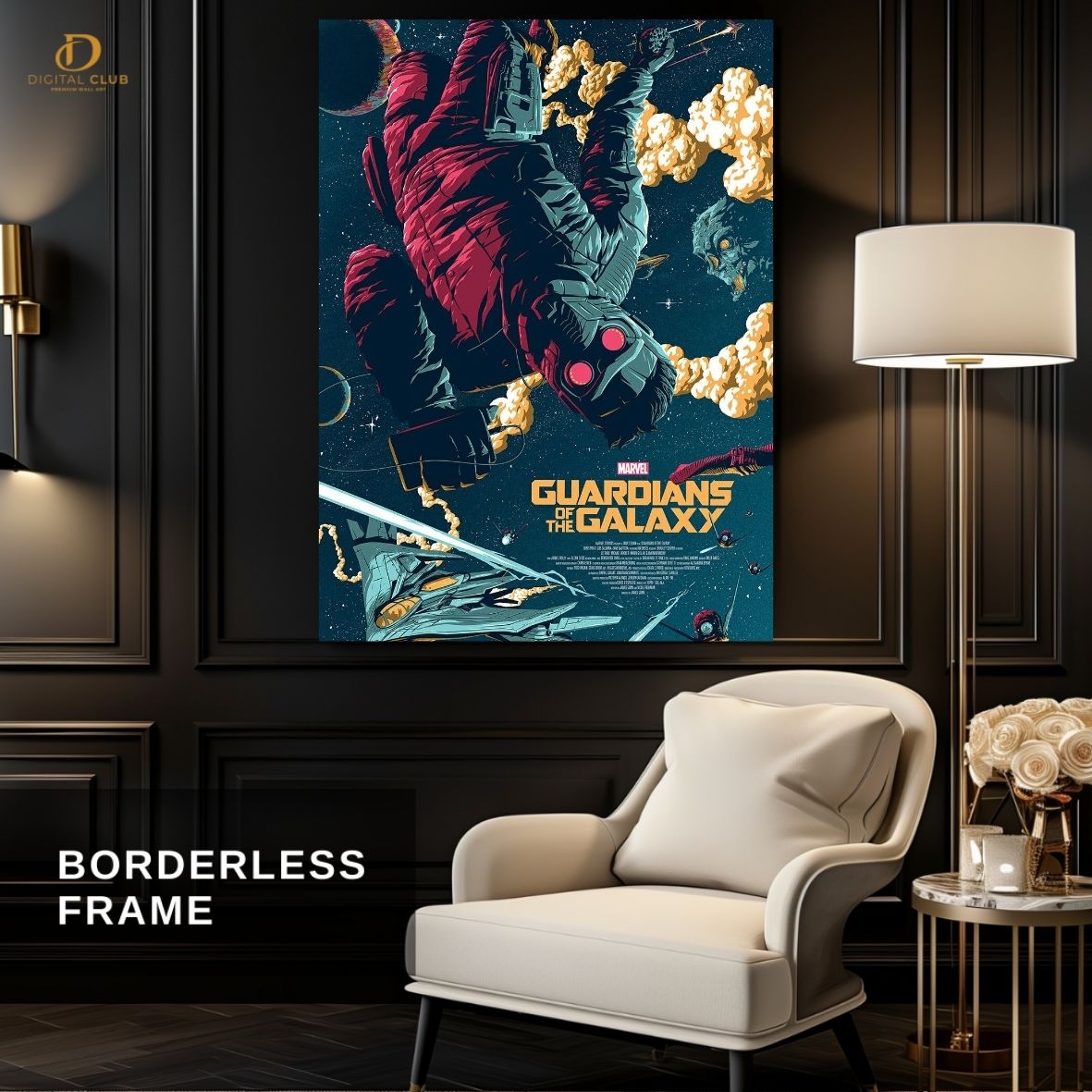 Guardians of the Galaxy 2- Premium Wall Art - Art Digital Club