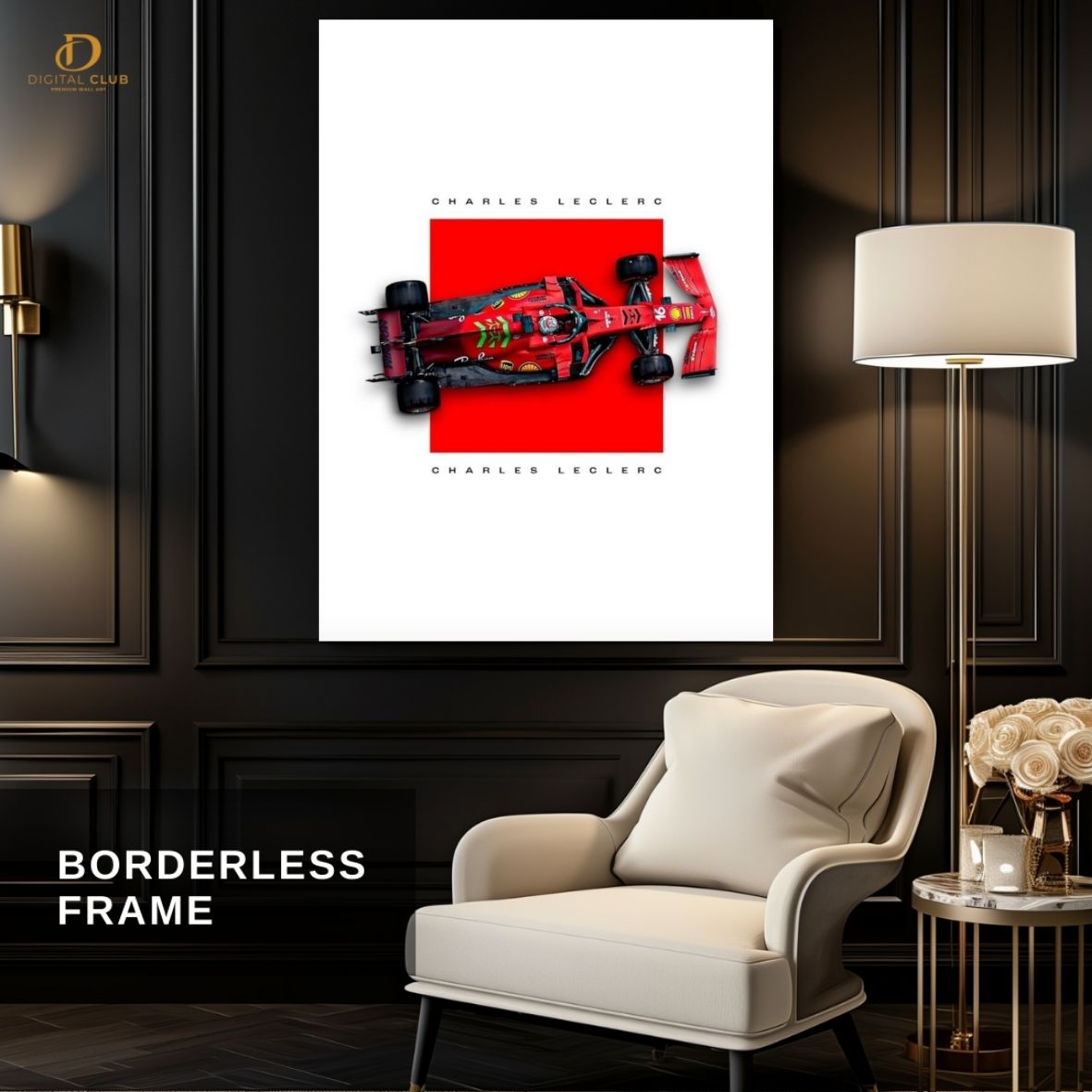 Scuderia Ferrari-Cars- Premium Wall Art - Art Digital Club