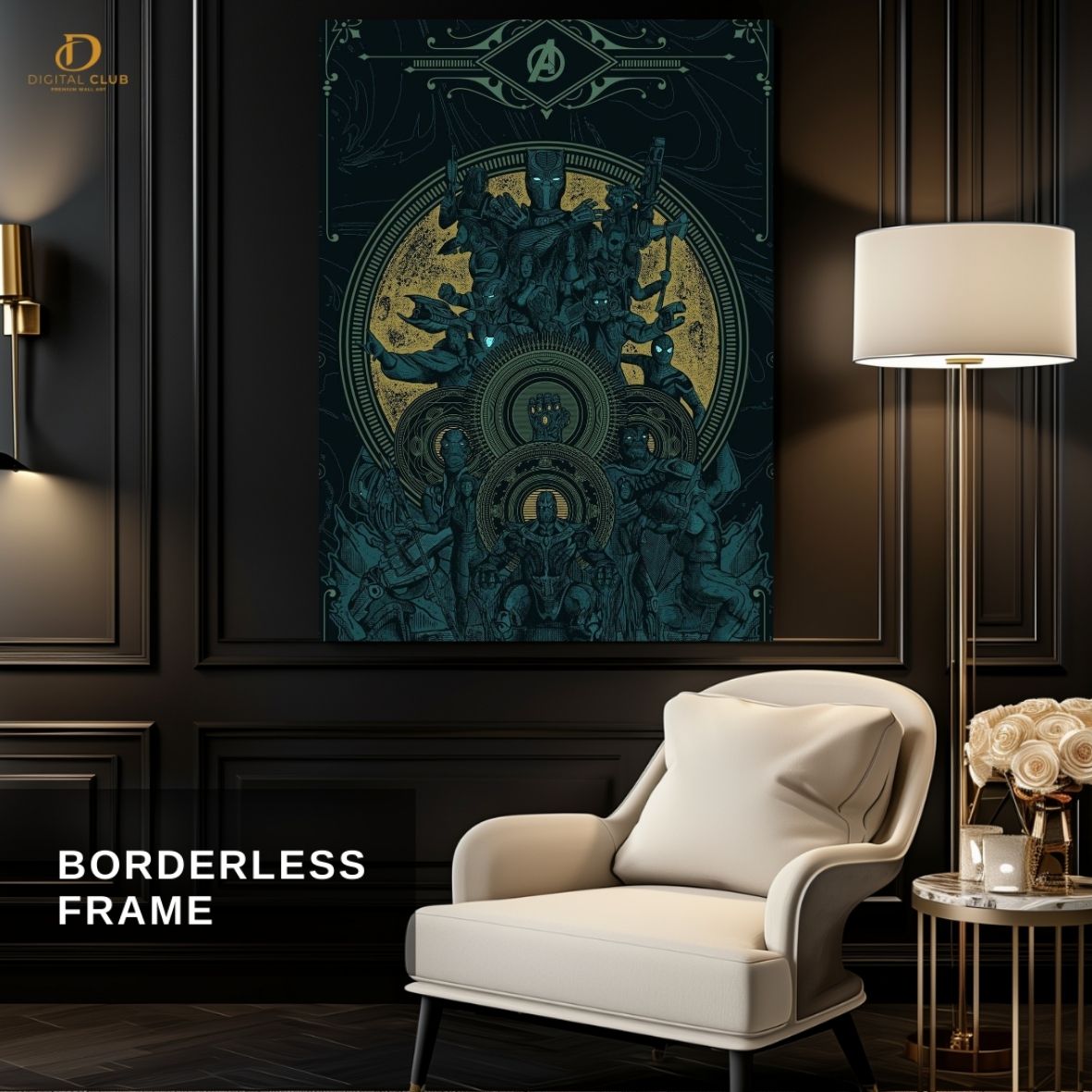 Black Panther - Avengers - Premium Wall Art