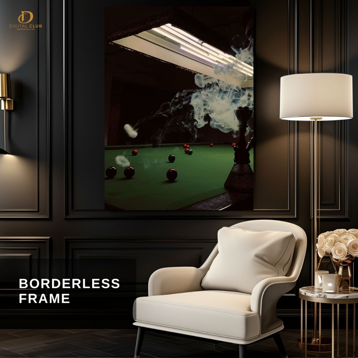 Hokkah Snooker- Aesthetic -Premium Wall Art