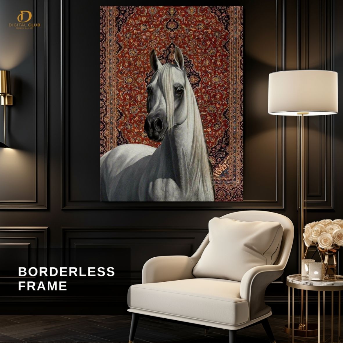 Horse Artwork 19- Animal-Premium Wall Art