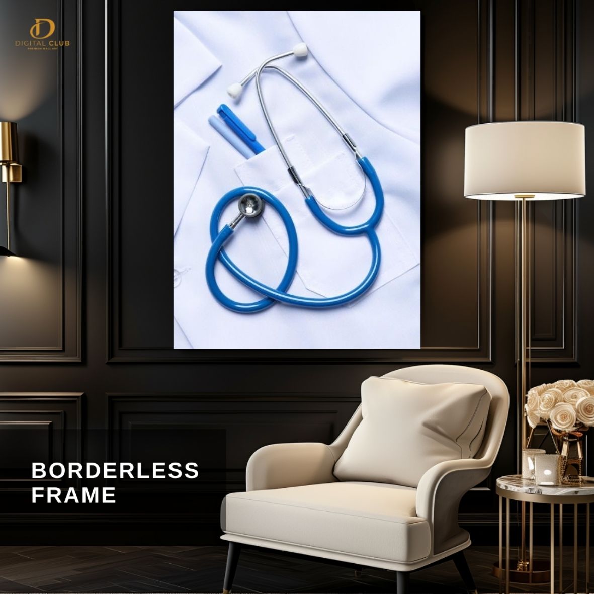 Doctor Artwork 17 -Office- Premium Wall Art