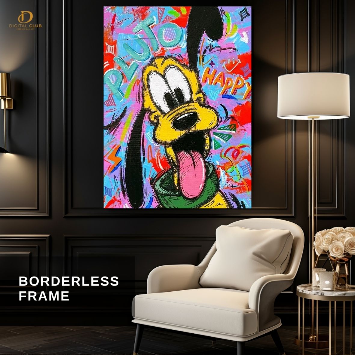 Mickey Mouse - Pop Art - Premium Wall Art