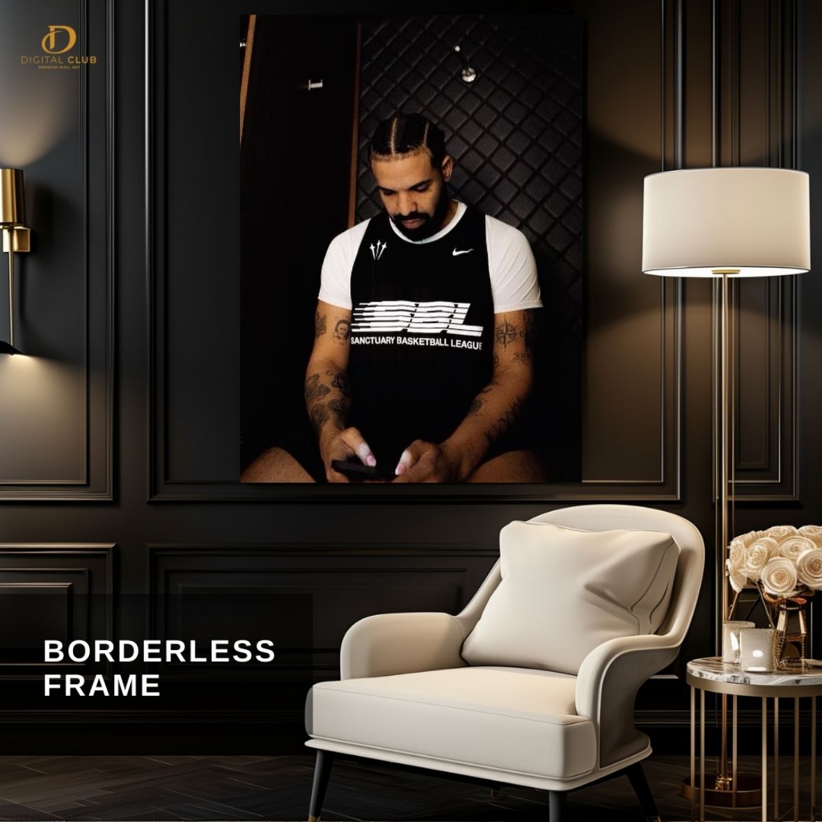 Drake Graham 3 - Music- Premium Wall Art