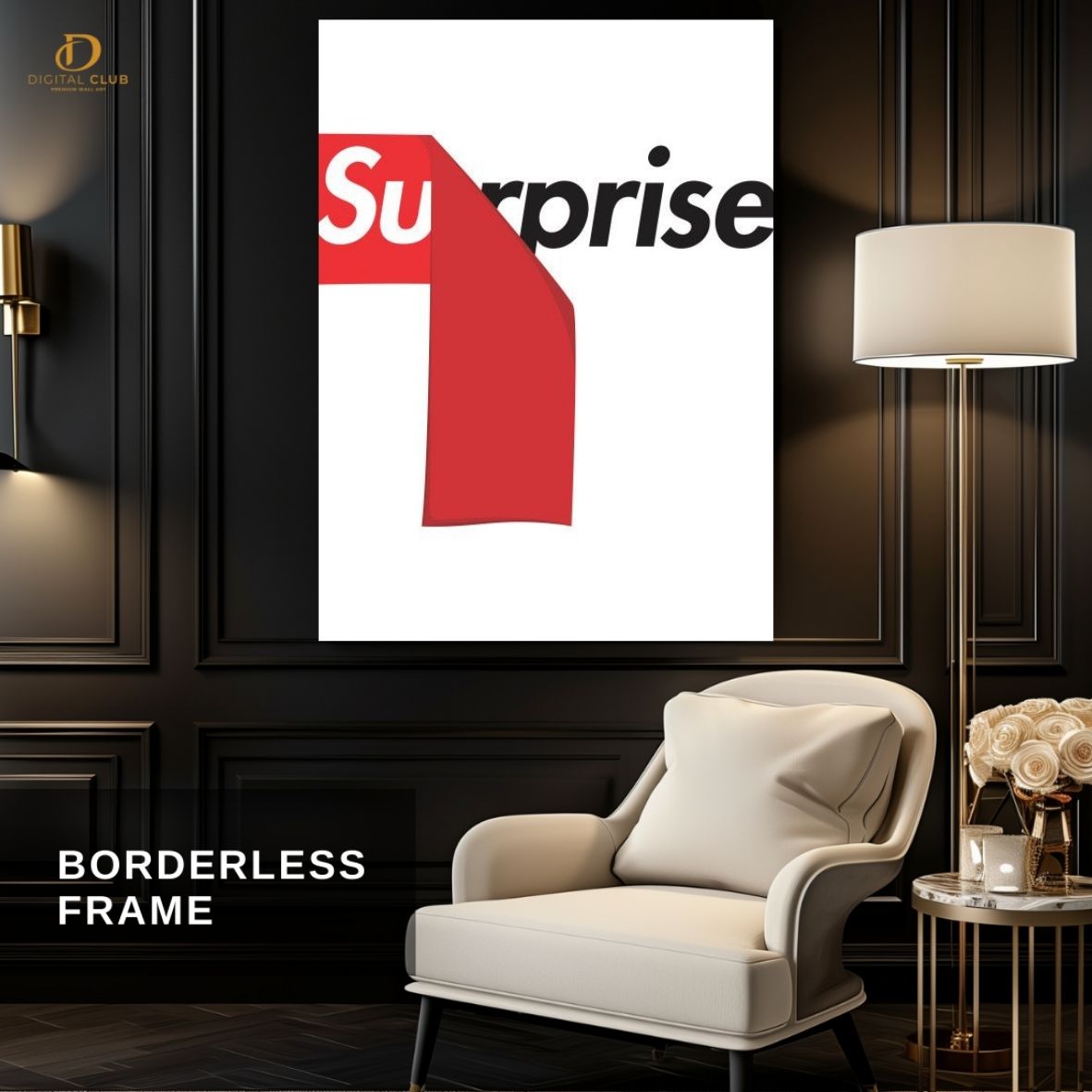 Surprise Patch- Trendy - Premium Wall Art