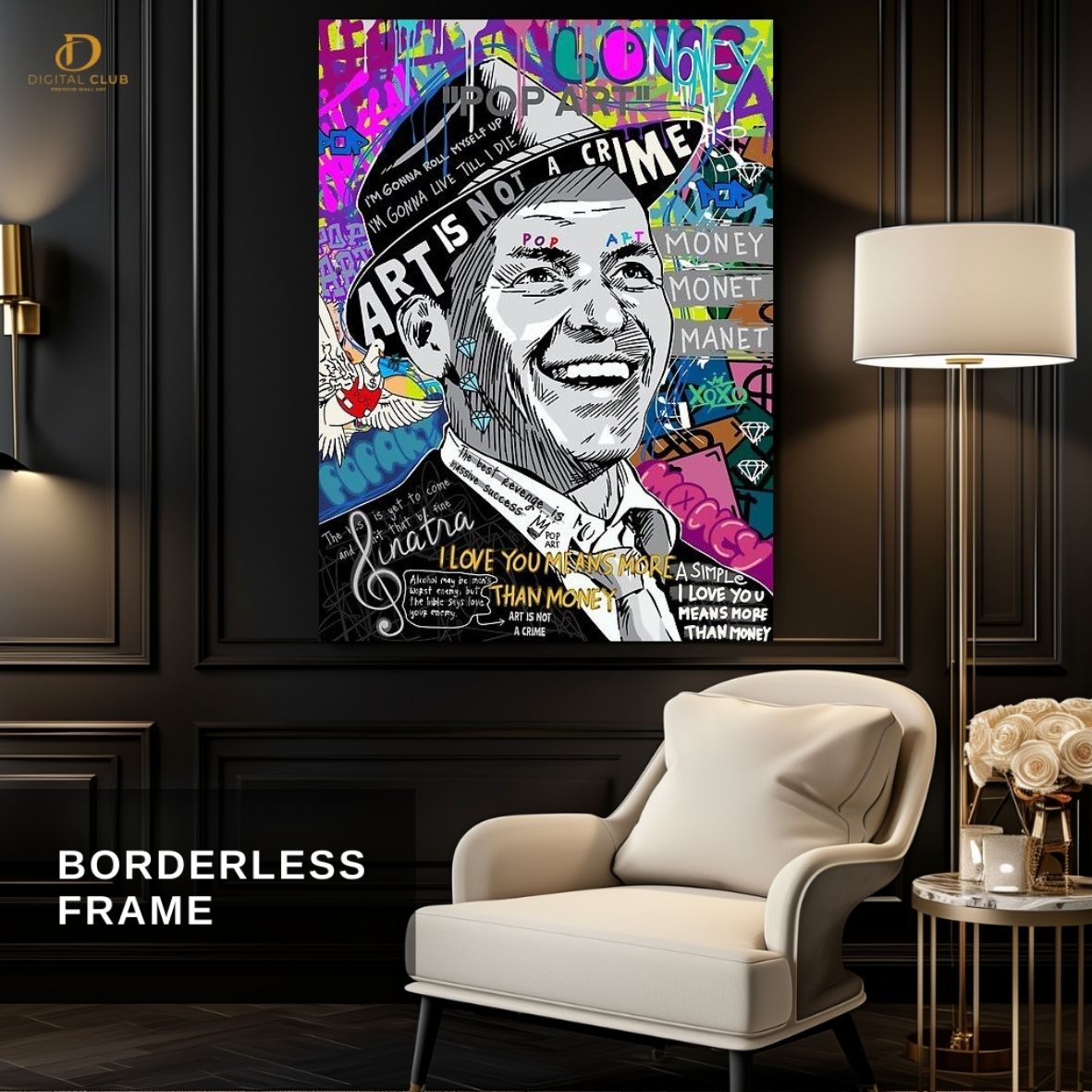 Street Man - Pop Art - Premium Wall Art