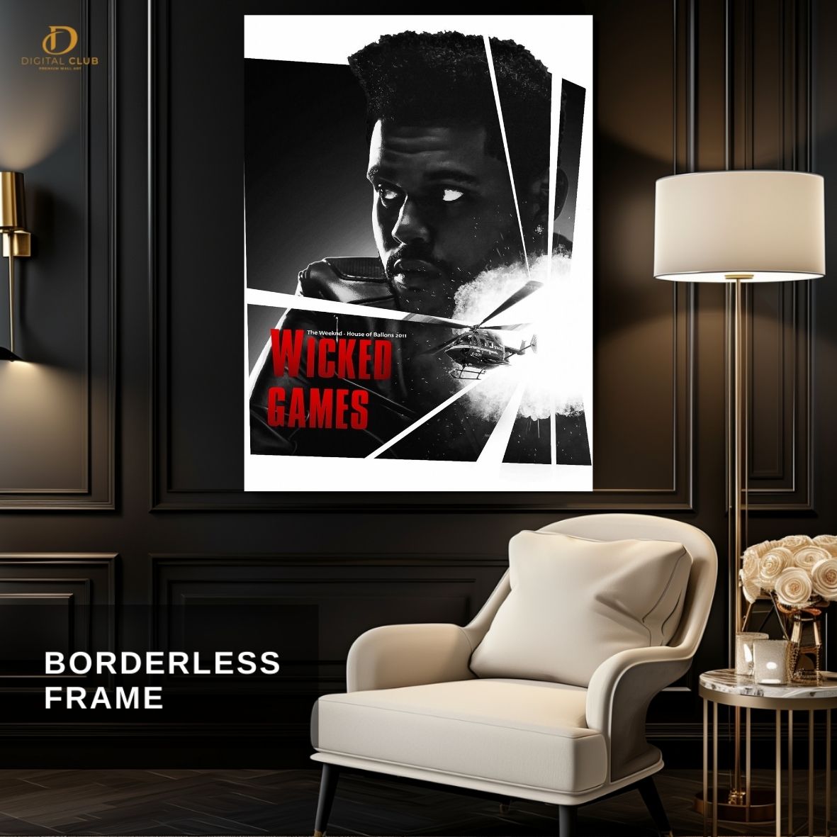 Weeknd Quote - Music Artist - Premium Wall Art