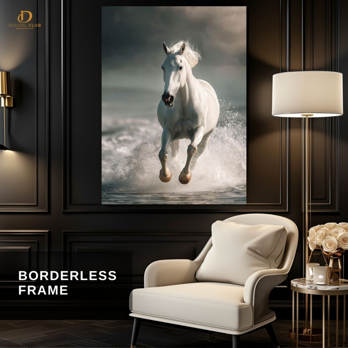 Horse Artwork 5- Animal-Premium Wall Art