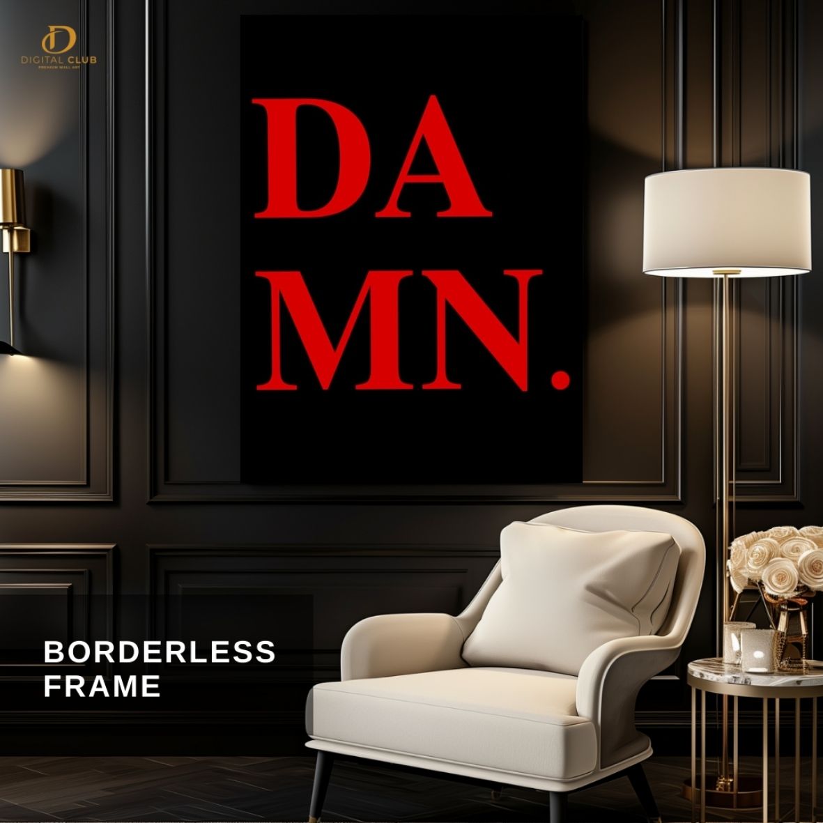 KENDRICK " DAMN " - Music Artist - Premium Wall Art