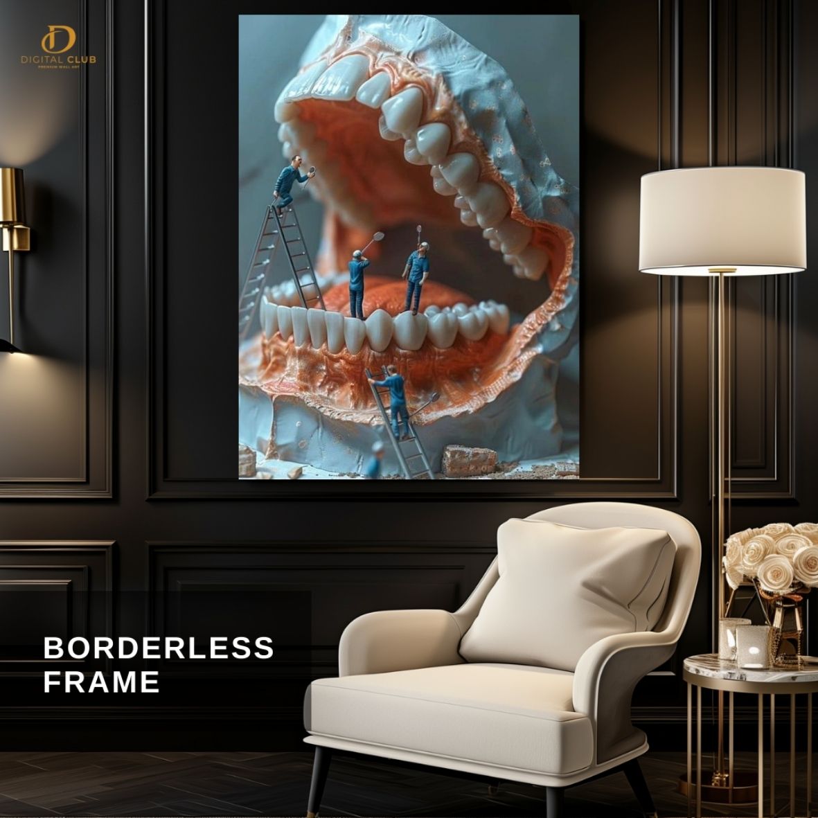 Doctor Dental Artwork -Office- Premium Wall Art