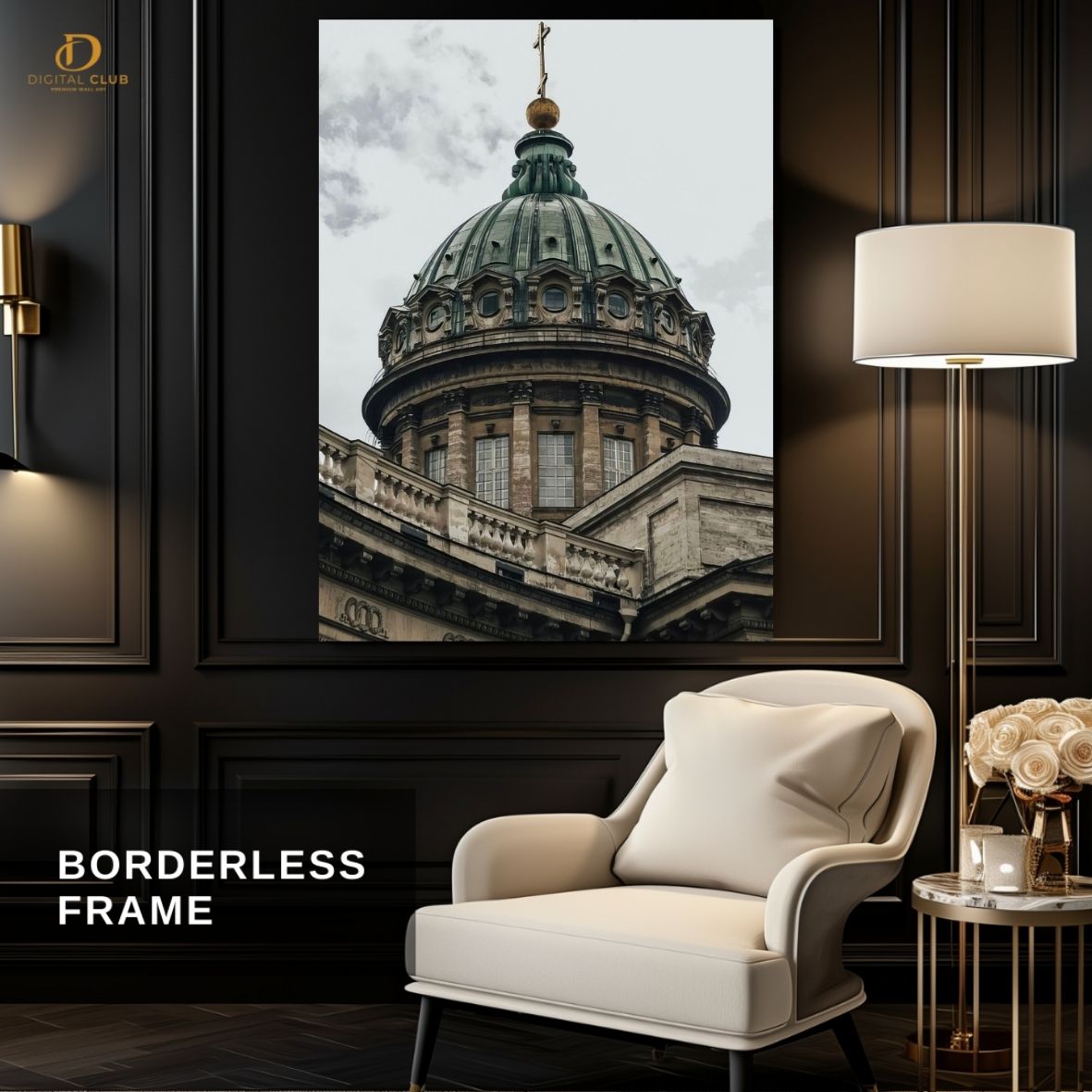 St.Cathedral Church -Building- Premium Wall Art - Art Digital Club