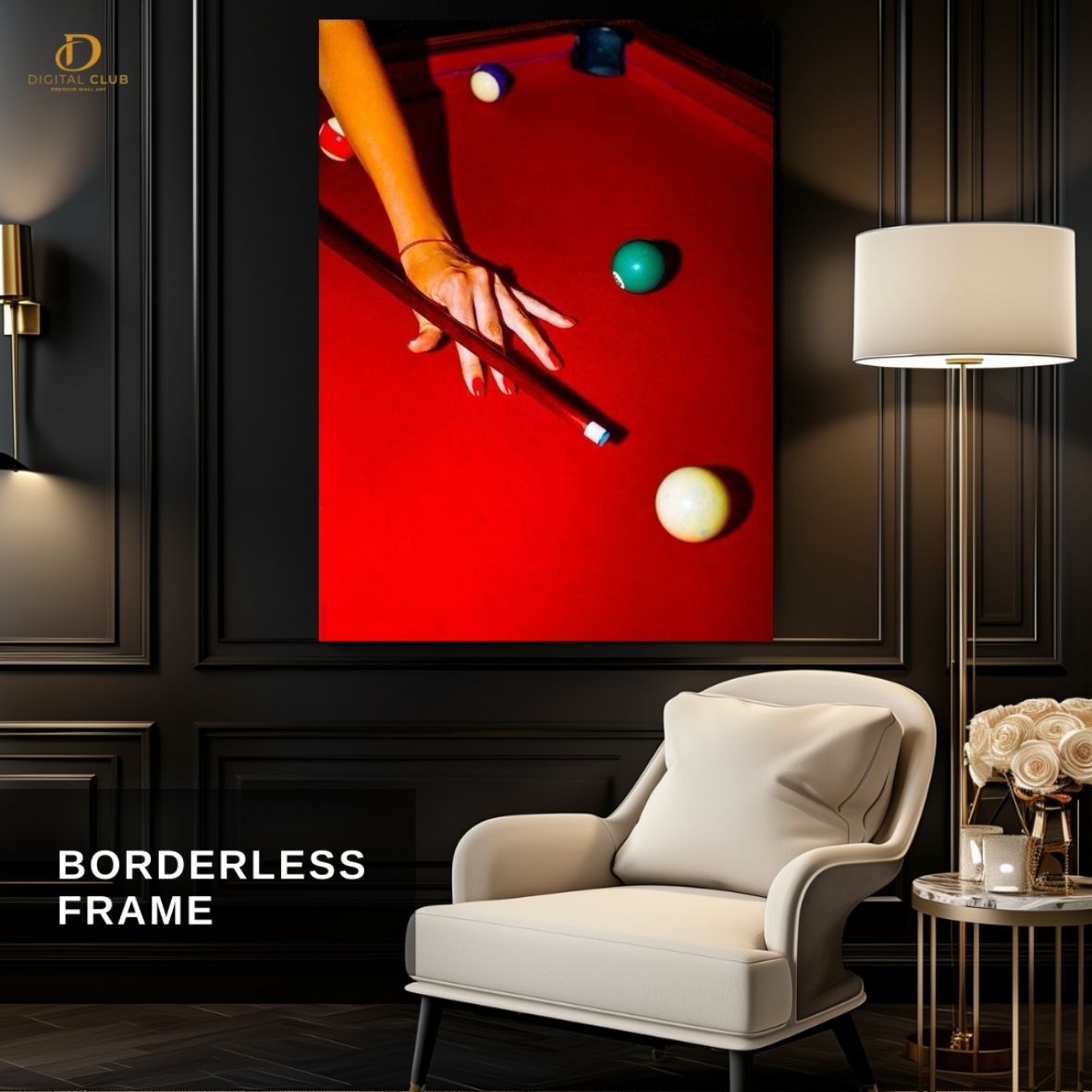 Billiards Mood 2- Snooker -Premium Wall Art