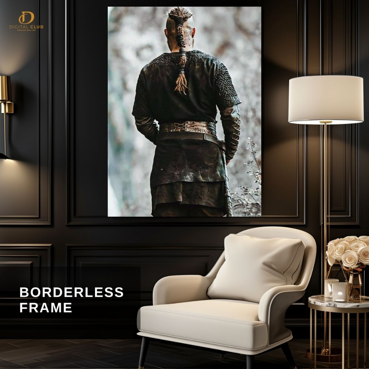 Ragnar Vikings 4- Movie - Premium Wall Art