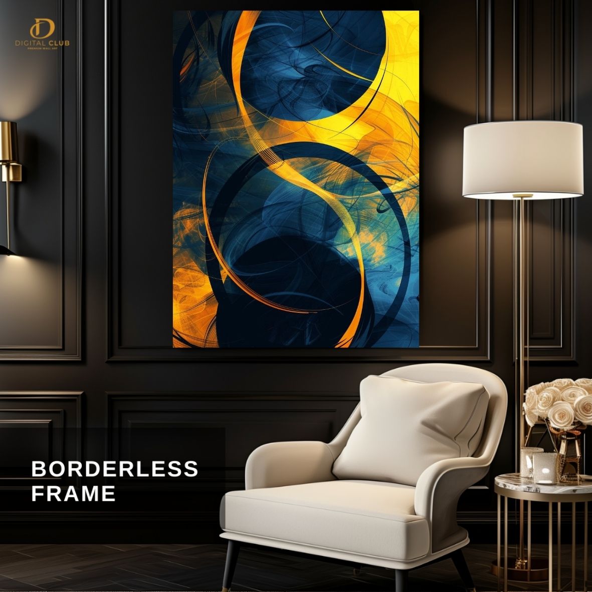 Abstract Artwork 16 - Premium Wall Art