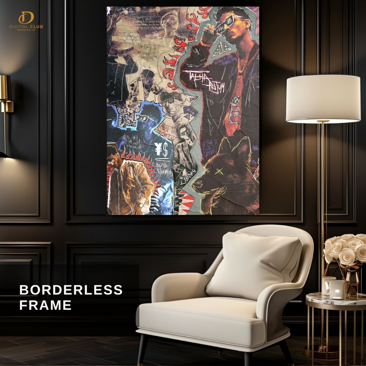 Talha Anjum - Pop Art- Premium Wall Art