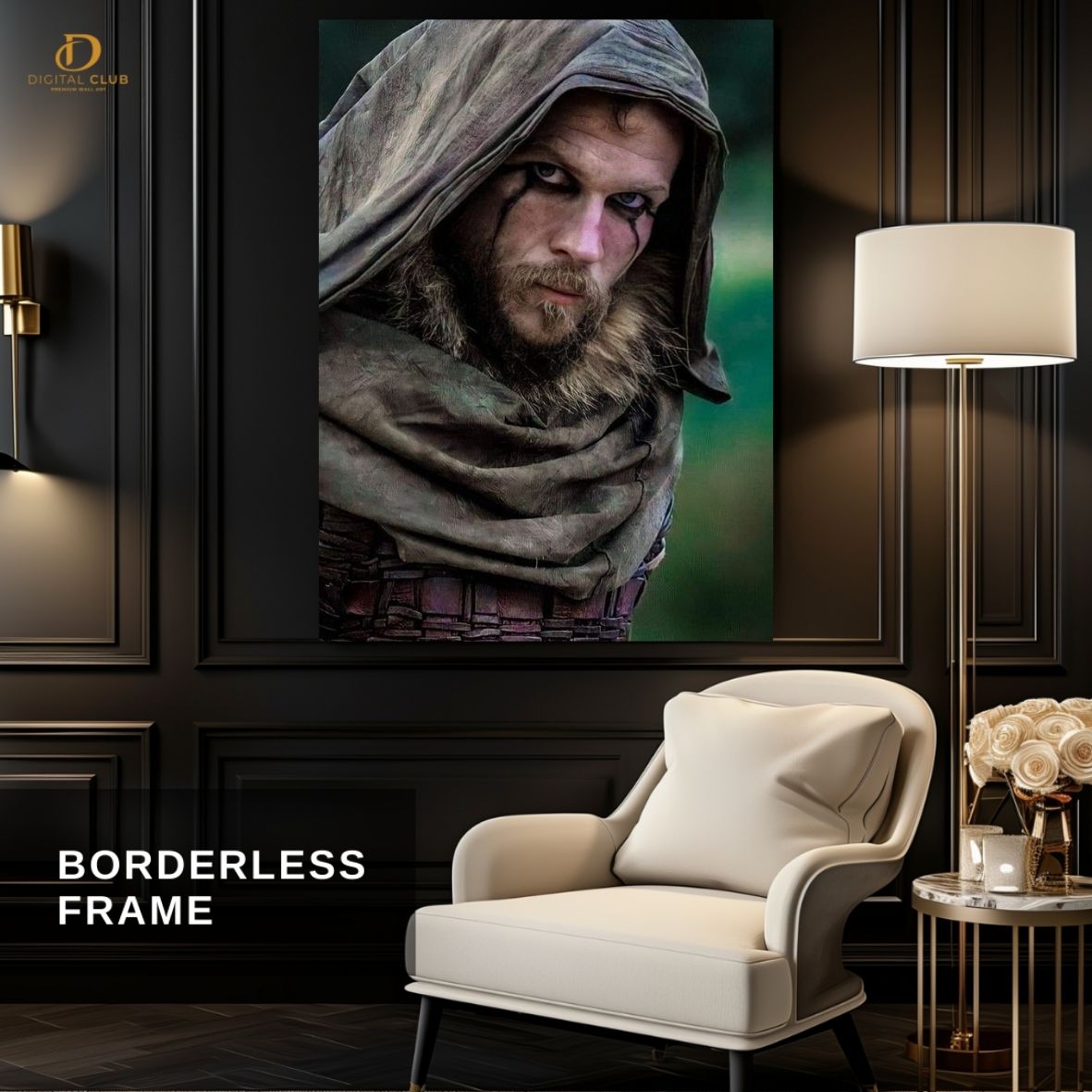 Floki Vikings - Movie- Premium Wall Art