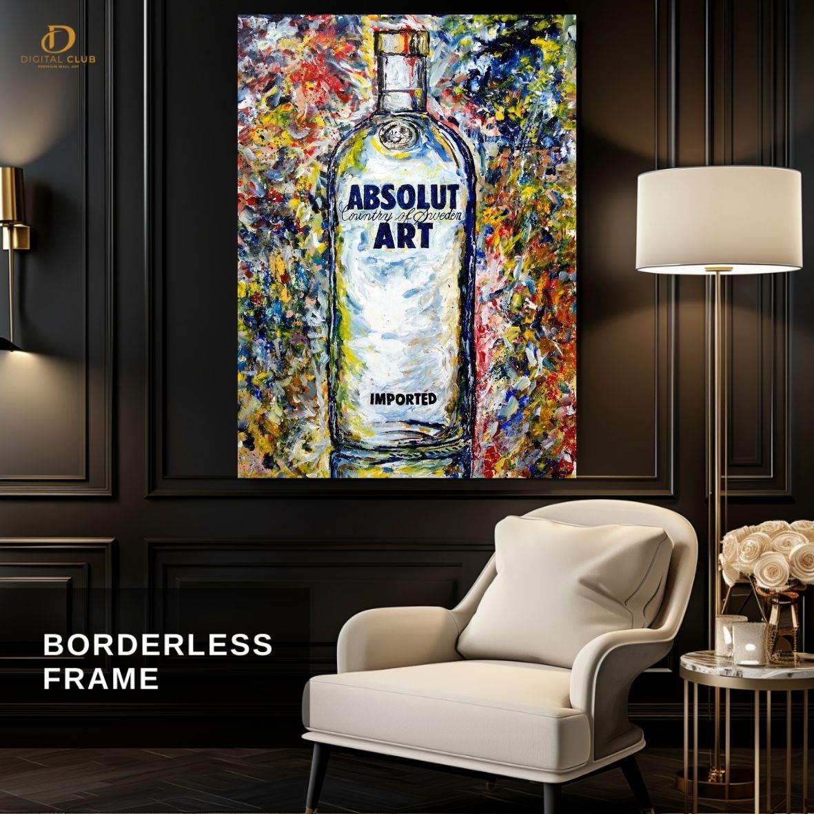 Absolut Vodka - Aesthetic- Premium Wall Art