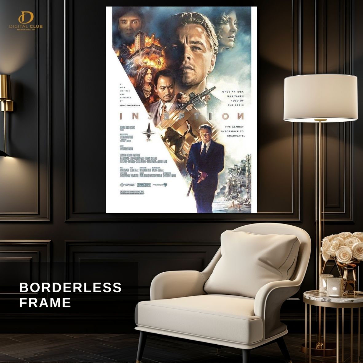 Inception Poster - Music -Premium Wall Art - Art Digital Club