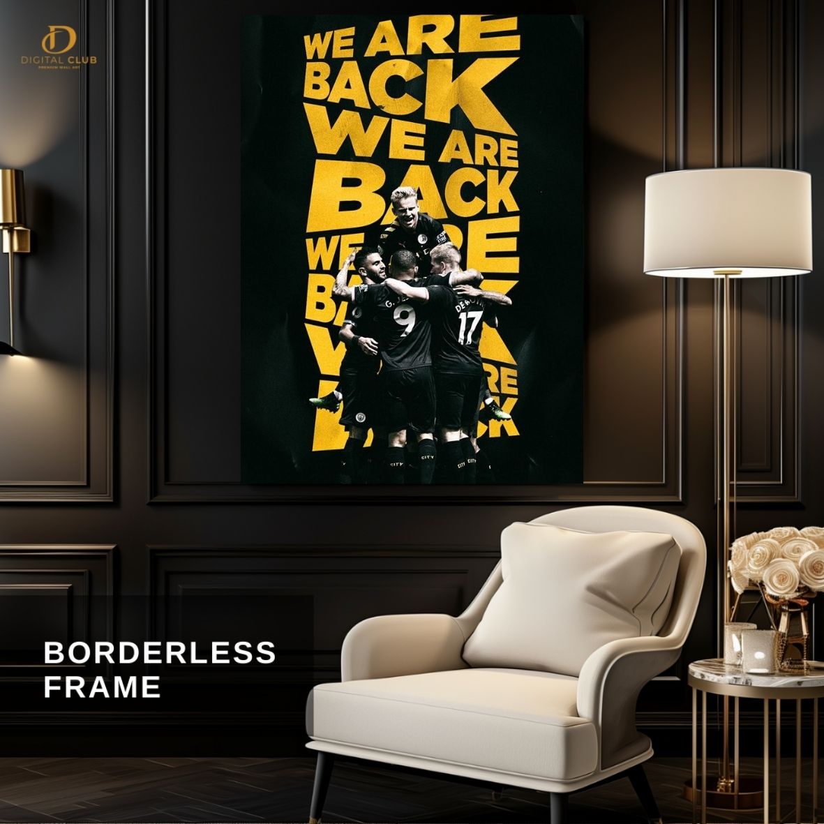 We are Back - Football - Premium Wall Art