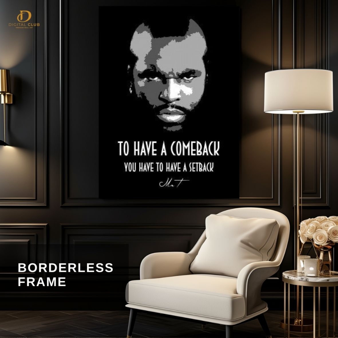 Mr. T - Music Artist - Premium Wall Art