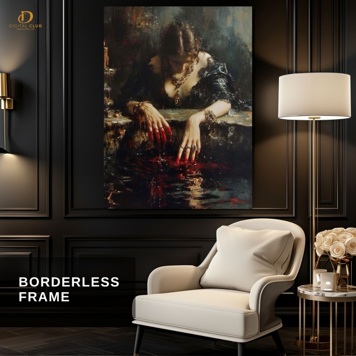 Cursed Women Artwork - Aesthetic- Premium Wall Art