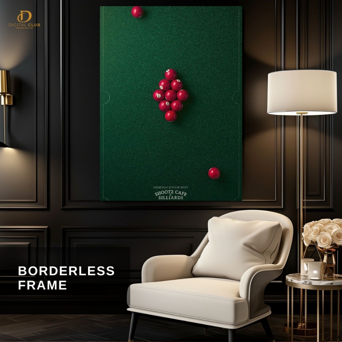 Snooker Balls-Premium Wall Art