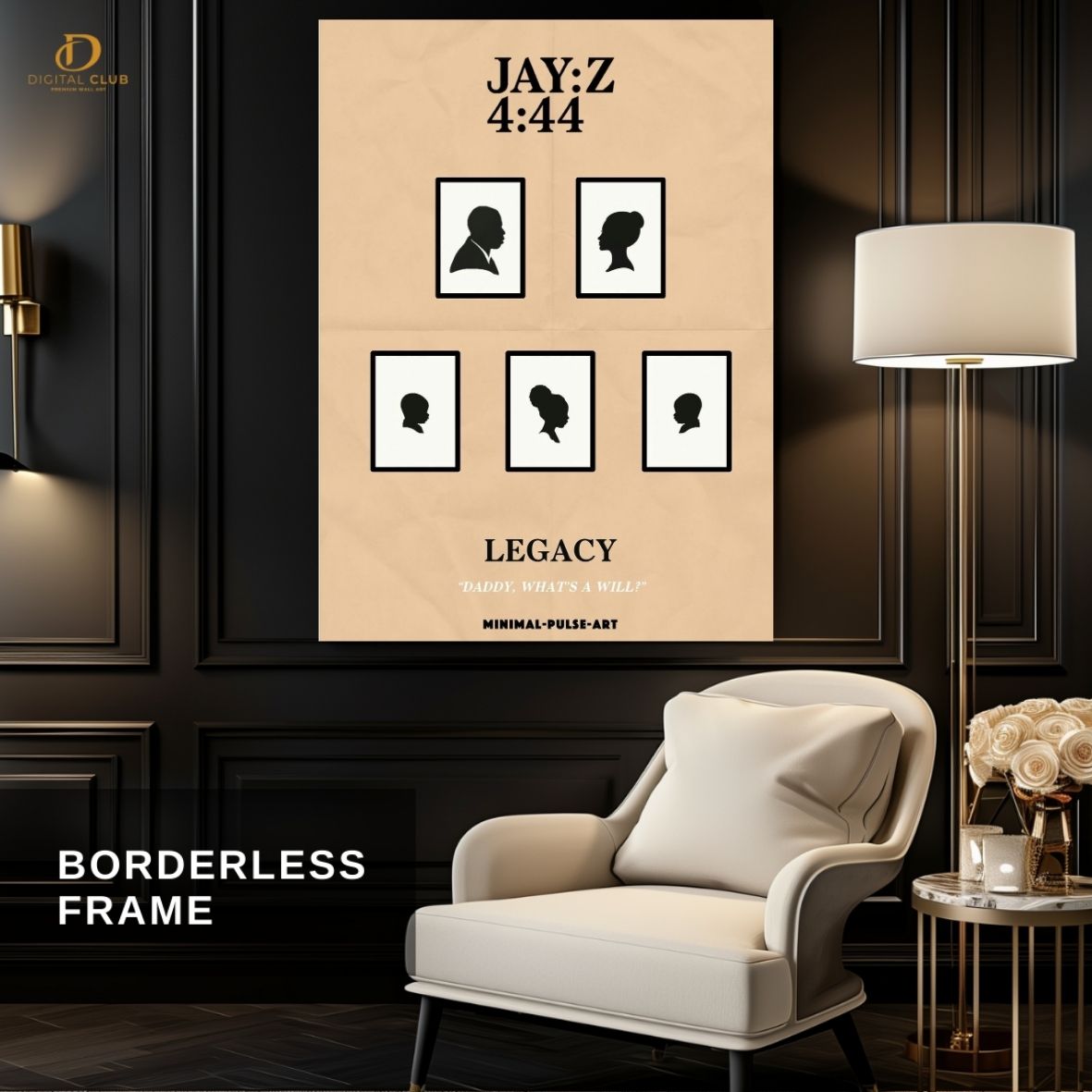 Jay Z "Legacy" - Music Artist - Premium Wall Art