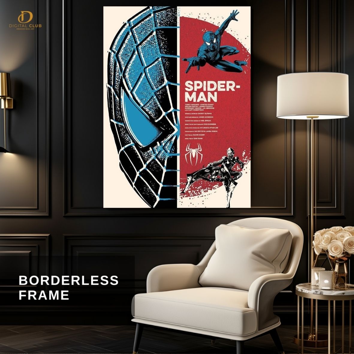 Spiderman Poster 2 - Movie- Premium Wall Art
