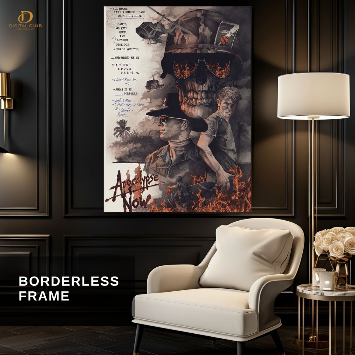 Apocalypse Now Movie Poster - Movie- Premium Wall Art