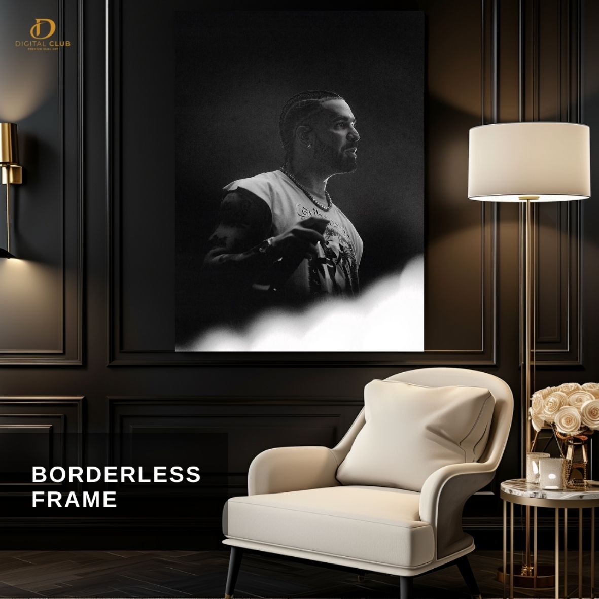 Drake Graham 2 - Music- Premium Wall Art