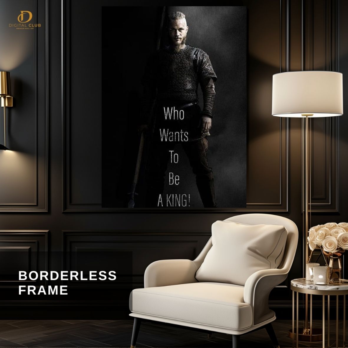 Who Wants To Be King - Movie- Premium Wall Art