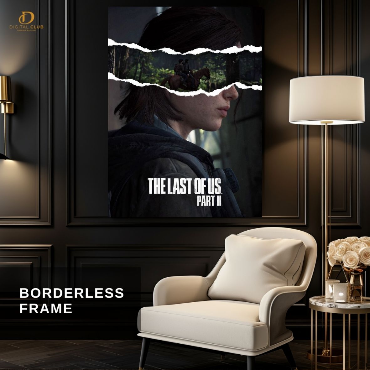 Lost Of Us Part Two - Gaming - Premium Wall Art