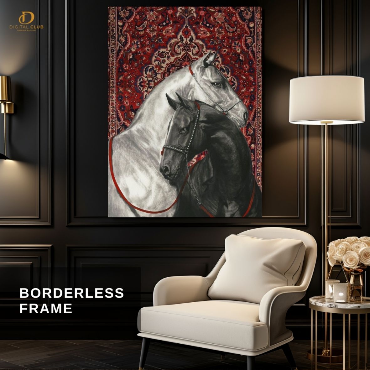 Horse 25- Animal -Premium Wall Art