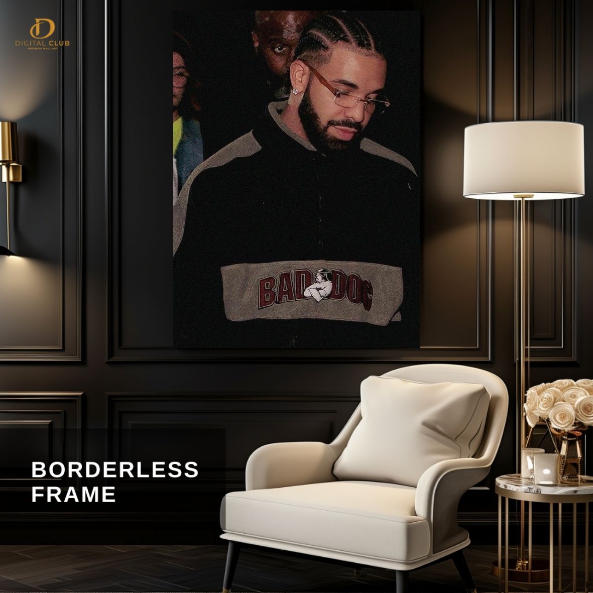 Drake Graham Shades - Music- Premium Wall Art