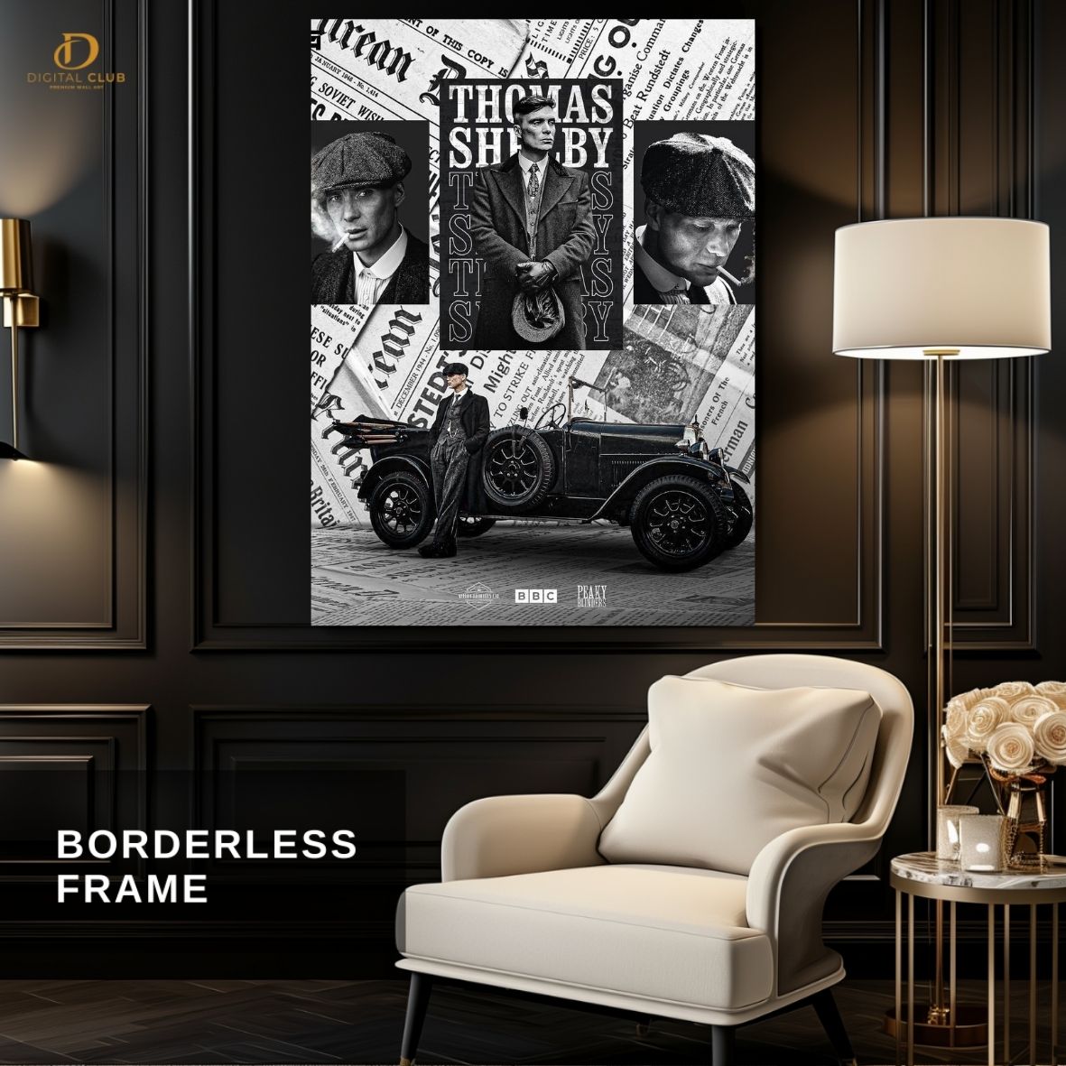 Thomas Shelby- Peaky Blinders Movie- Premium Wall Art